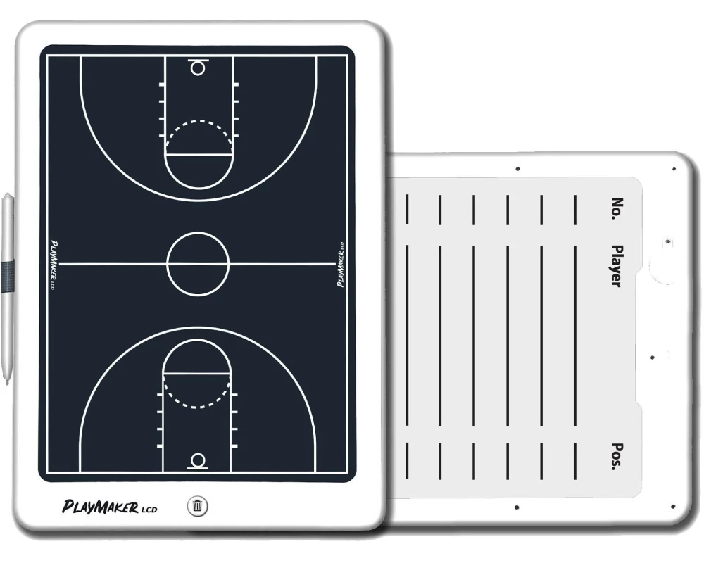 Playmaker LCD Taktiktafel Handball Weiss
