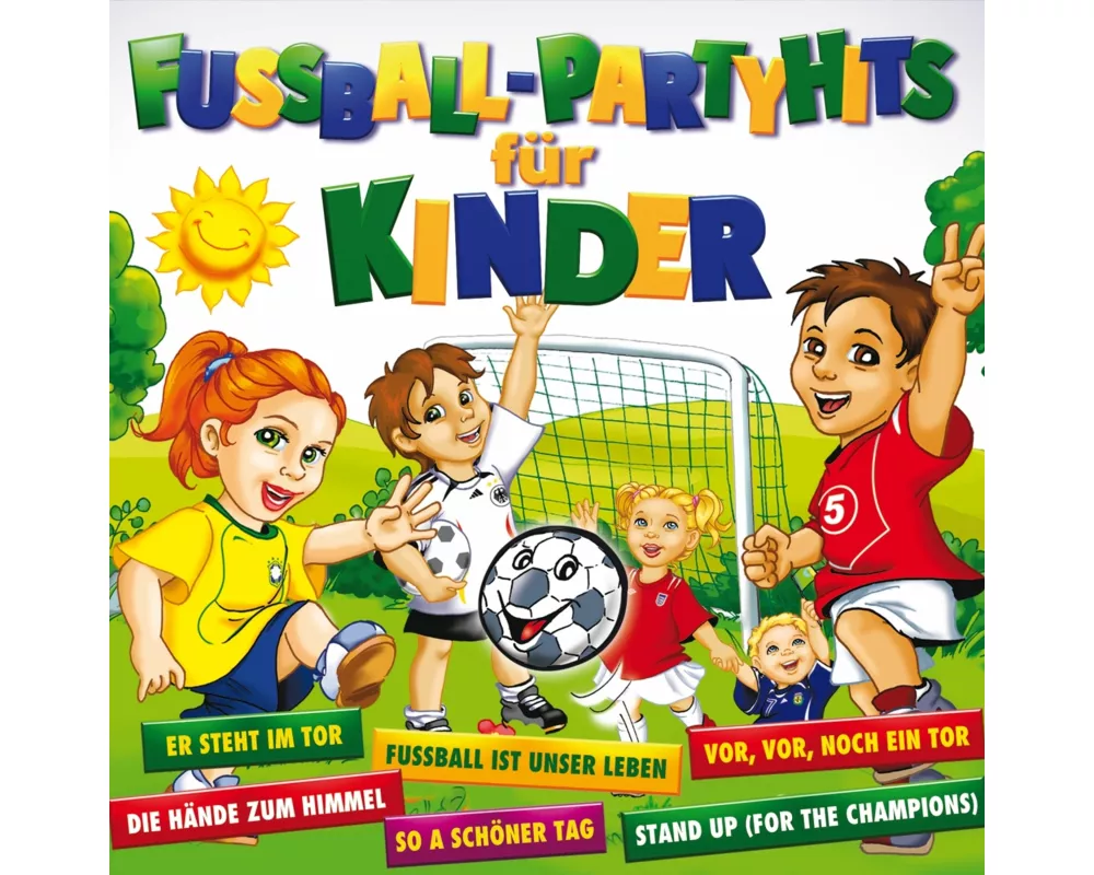 Fuáball-Partyhits für Kinder
