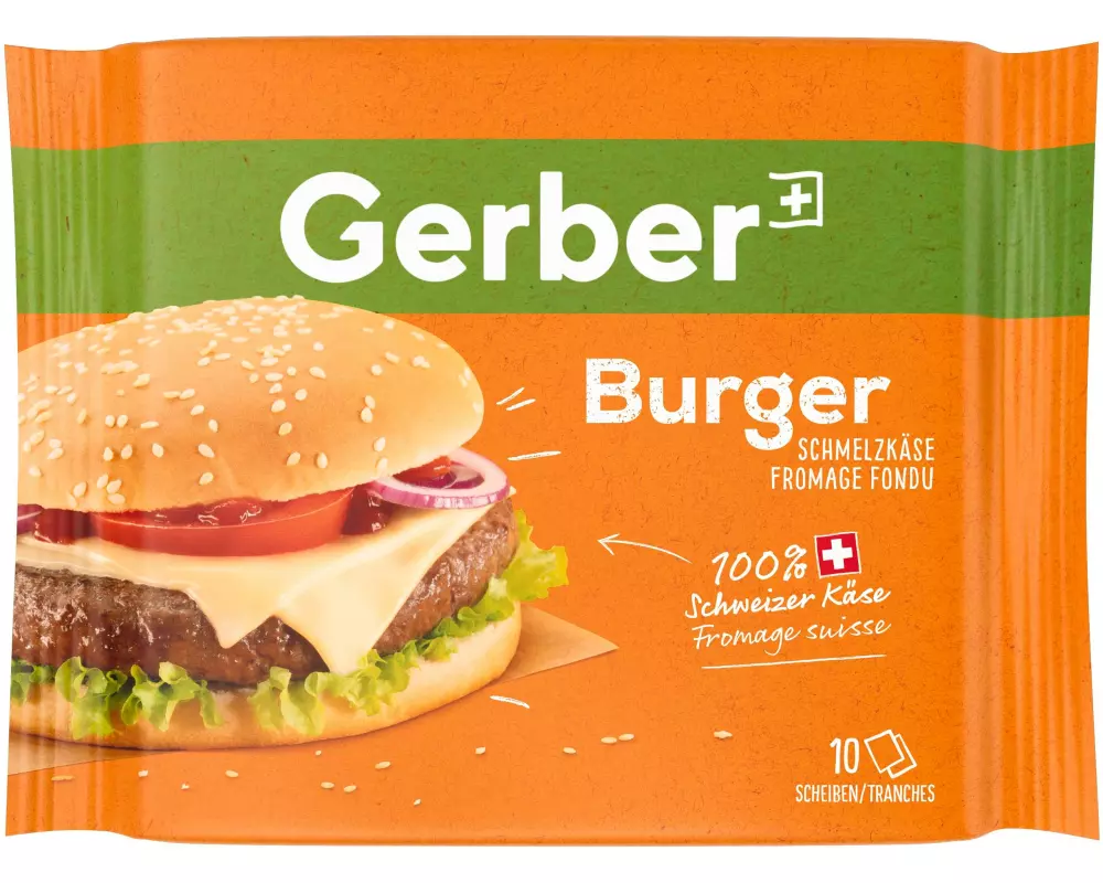 Gerber Schmelzkäse Burger Scheiben 200 g