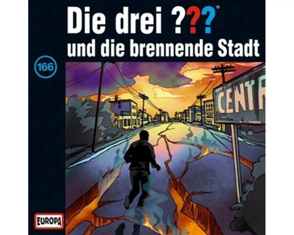 Die drei ??? und die brennende Stadt (drei Fragezeichen) CD
