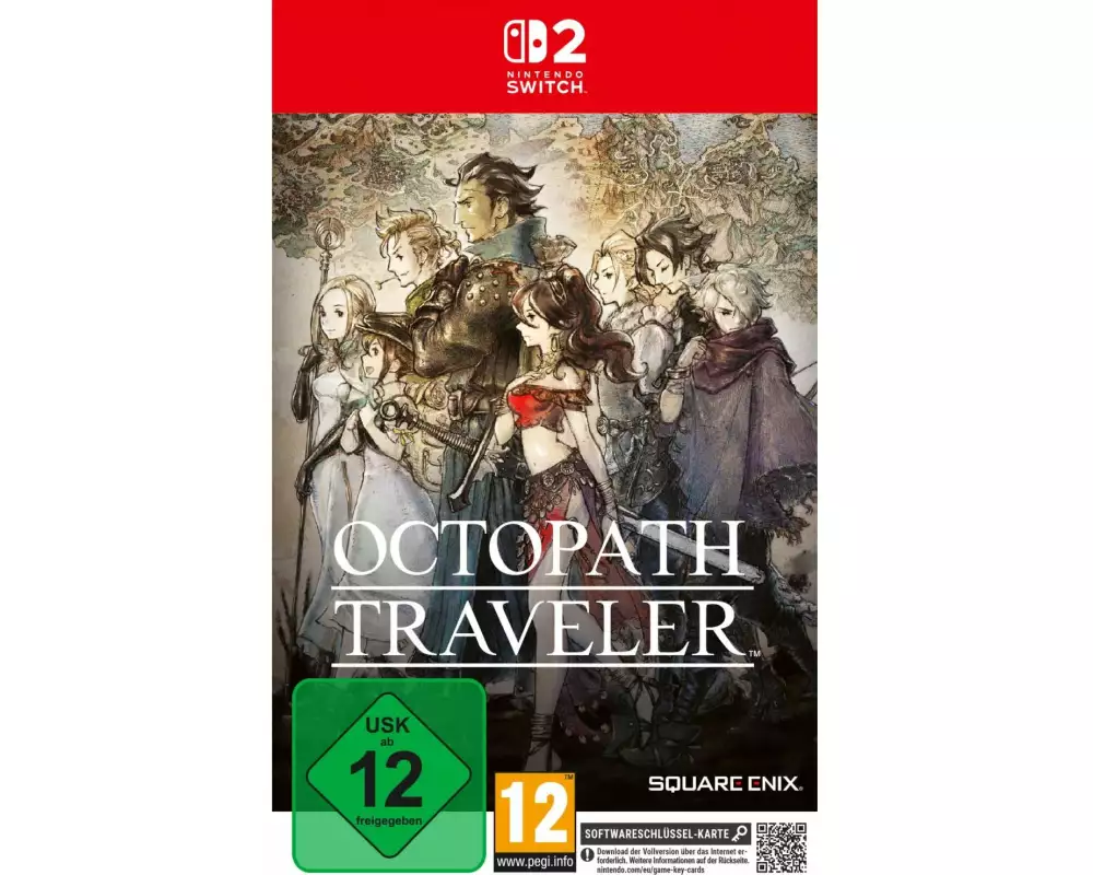 Square Enix Octopath Traveler [NSW2] (D/F/I) (Game-Key Card)