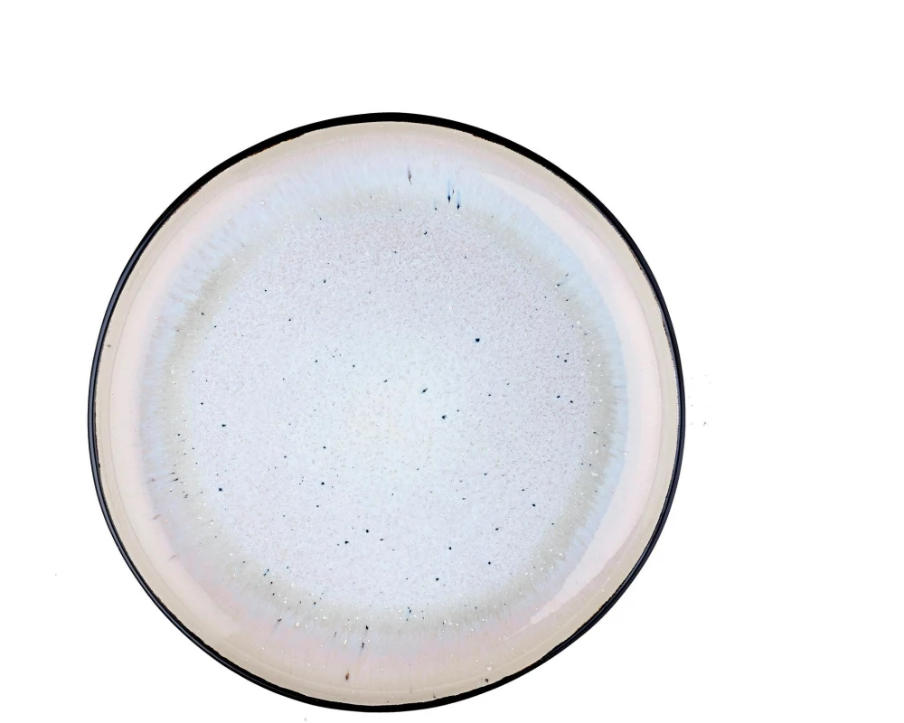 Björn Speiseteller Iris Elfenbeinweiss, Ø21.5 - 6-teilig