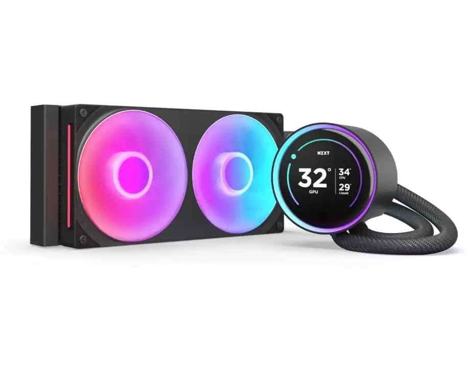 NZXT Wasserkühlung Kraken Elite 240 RGB Schwarz