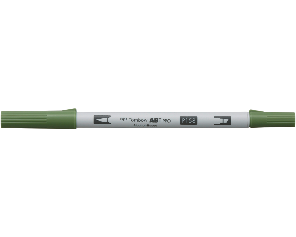TOMBOW Dual Brush Pen ABT PRO ABTP-158 dark olive