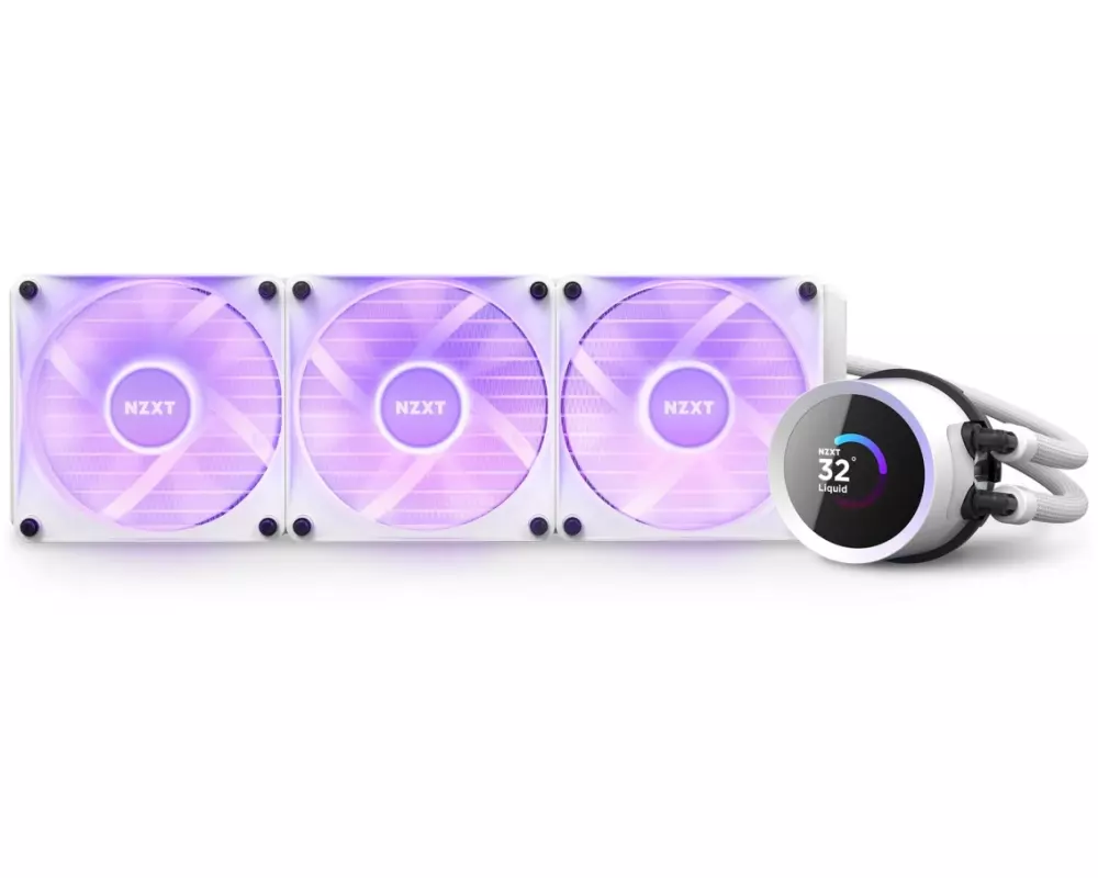 NZXT Wasserkühlung Kraken 360 RGB Weiss
