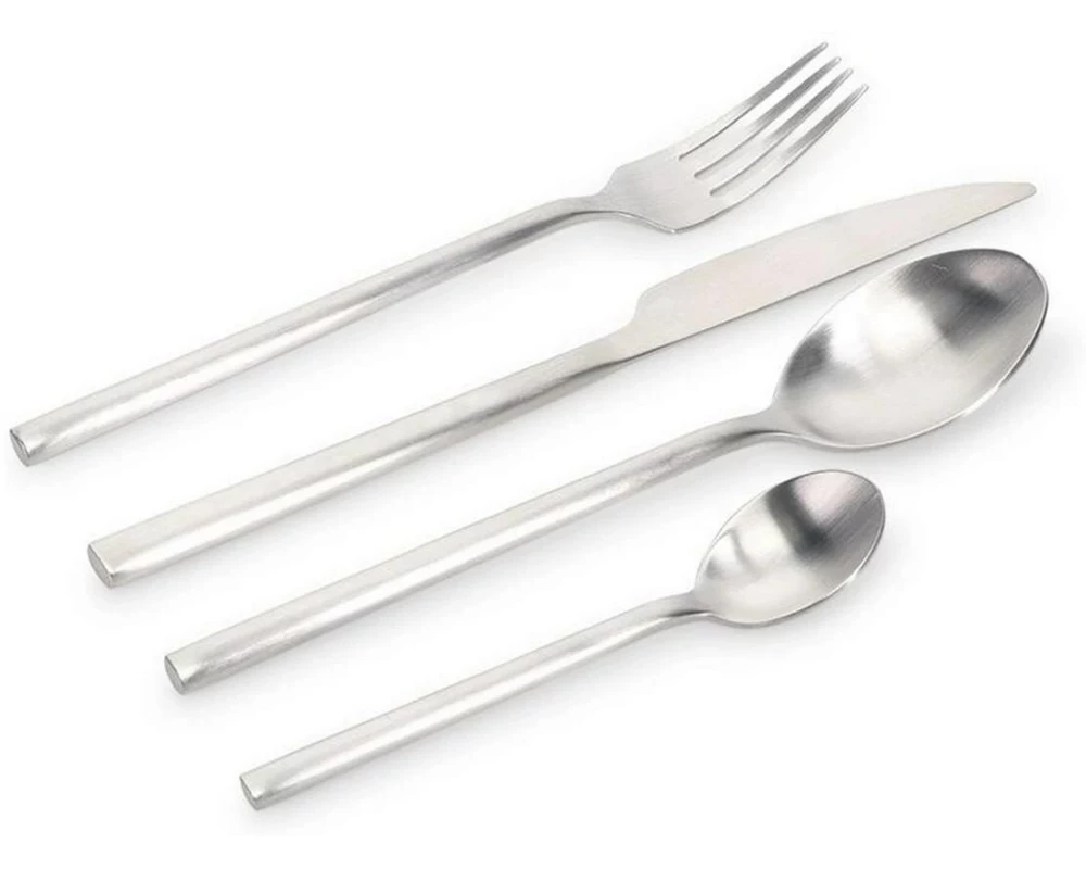 ONA ONA Besteckset Sane Matt 24-teilig, Keine Angabe/Silber matt