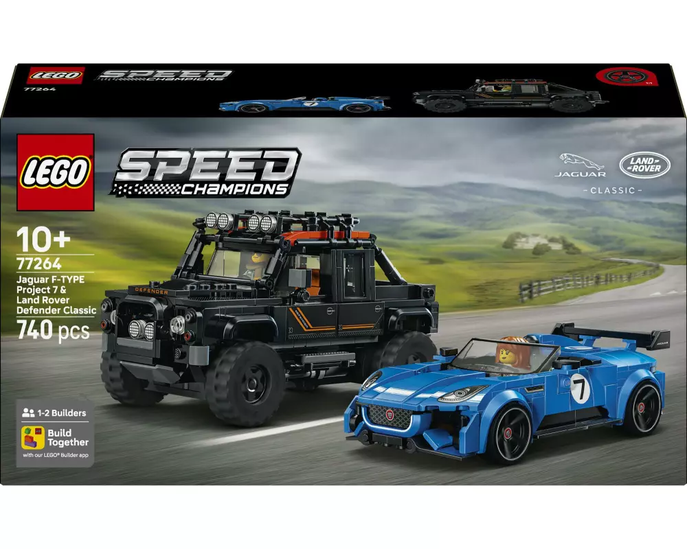 LEGO Speed Champions Jaguar Project 7 & Land Rover Defender 77264