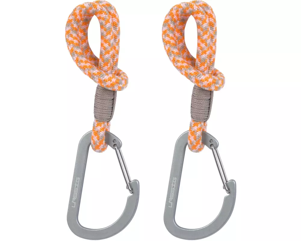 Lässig Befestigungshaken Cord 2er Set Beige/Orange/Lavender