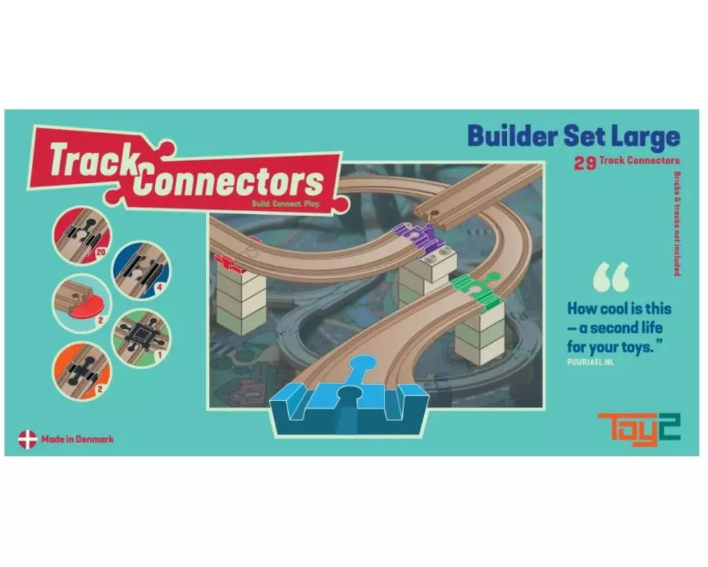 TOY^2 Eisenbahn Zubehör Toy2 Builder Set Large