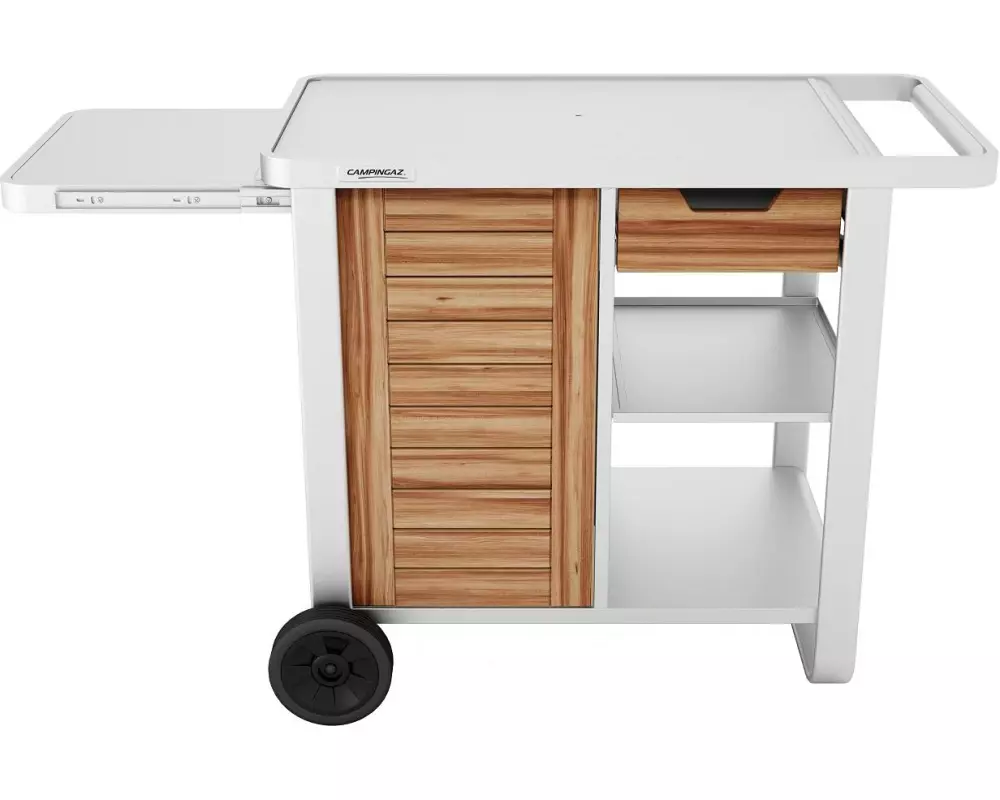 Campingaz Plancha Deluxe Woody Trolley