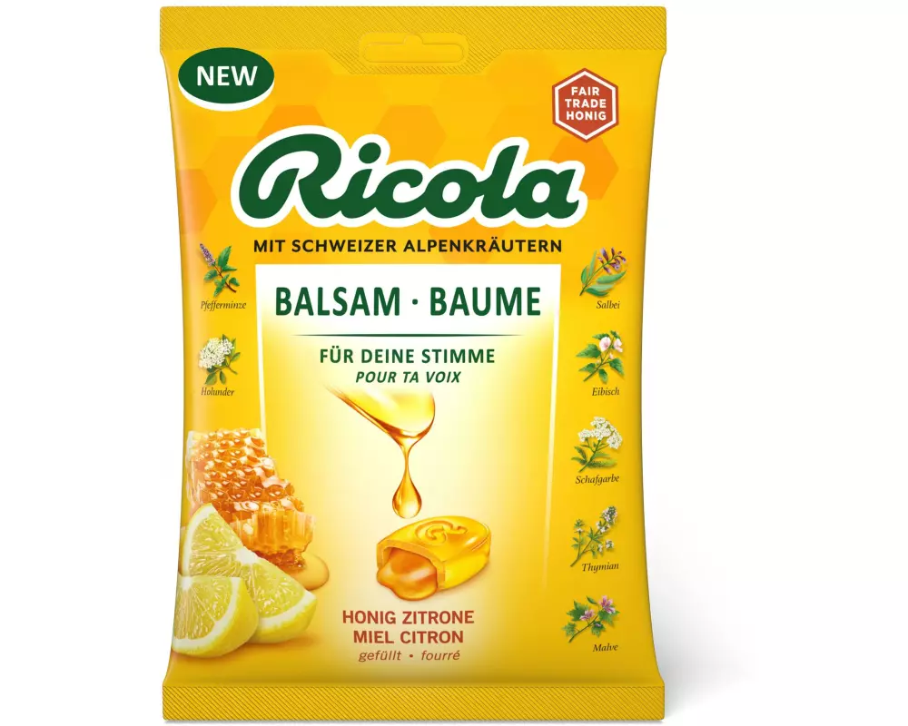 Ricola Bonbons Balsam Honig-Zitrone 68 g