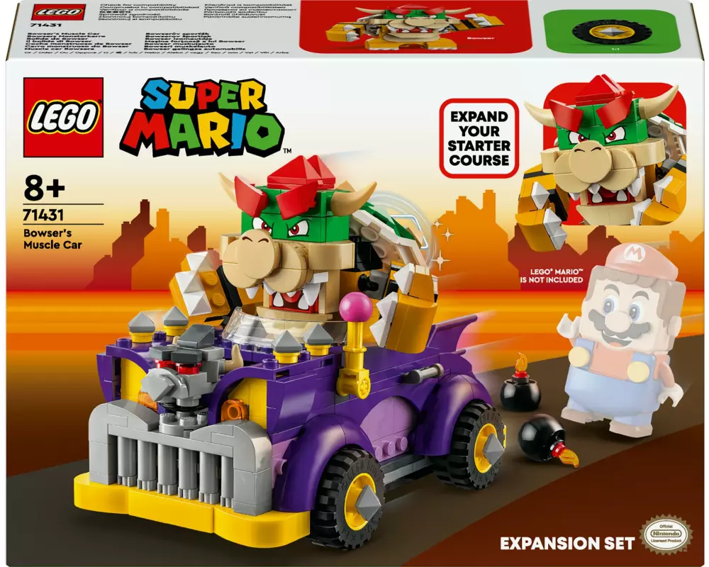 LEGO® Super Mario Bowsers Monsterkarre – Erweiterungsset 71431
