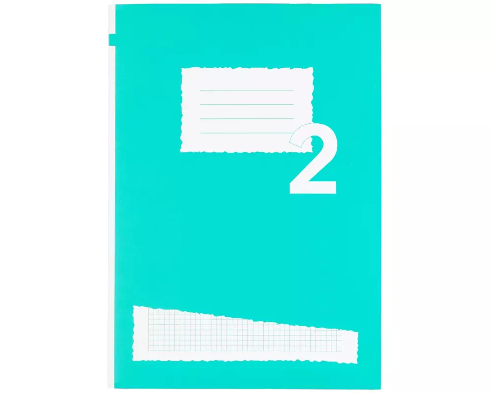 office focus Schulheft FSC A4, Kariert, Grün, 10 Stück