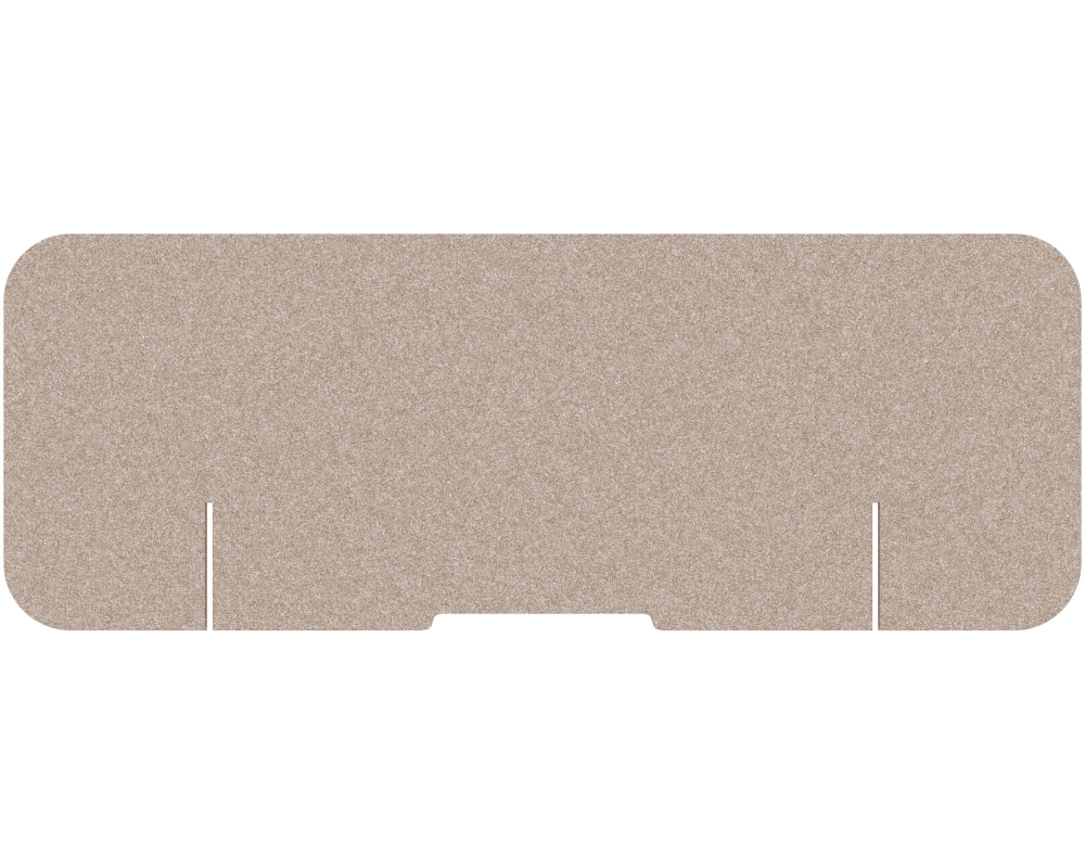 SUONO Tischtrennwand M 160x59x2.4cm 1111.M24.4400 DESK PLAIN, braun