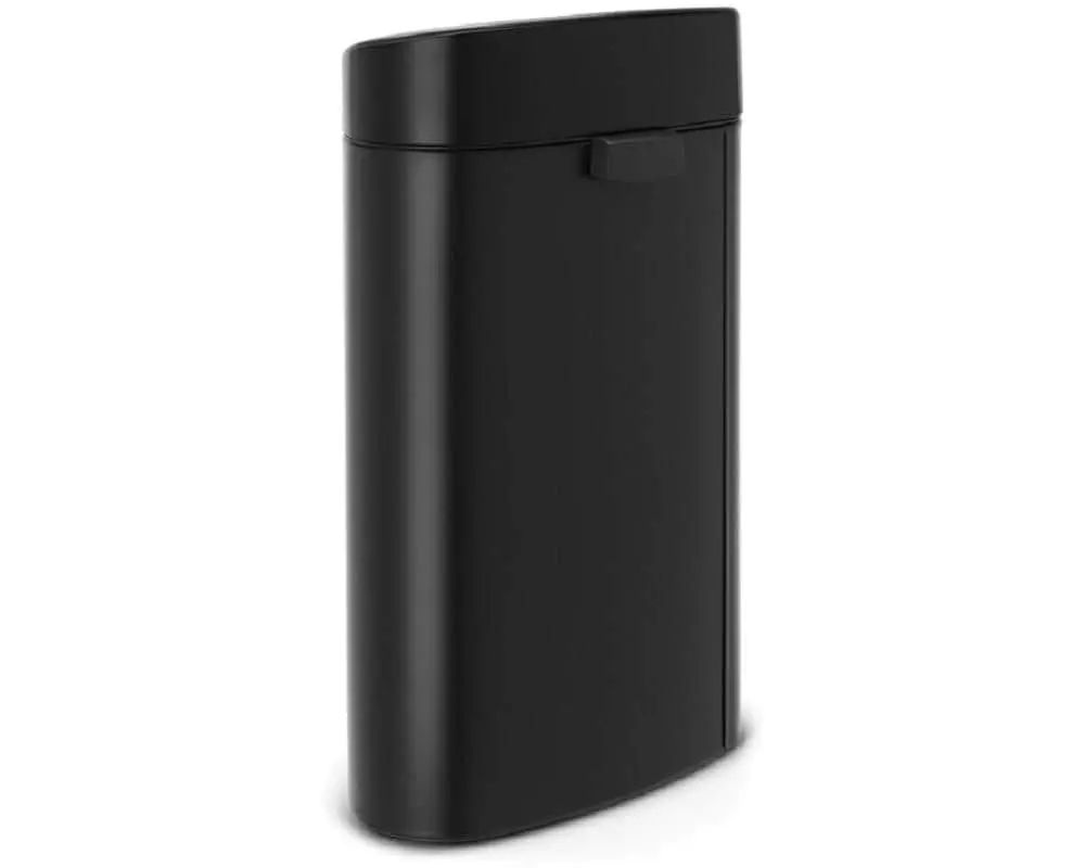 Brabantia Abfalleimer Touch Bin 40 l, Matt Black