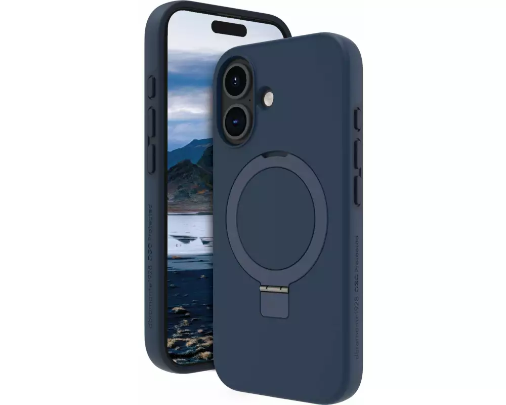 dbramante1928 Back Cover Iceland Ultra D3O Kick iPhone 16 Plus Blau