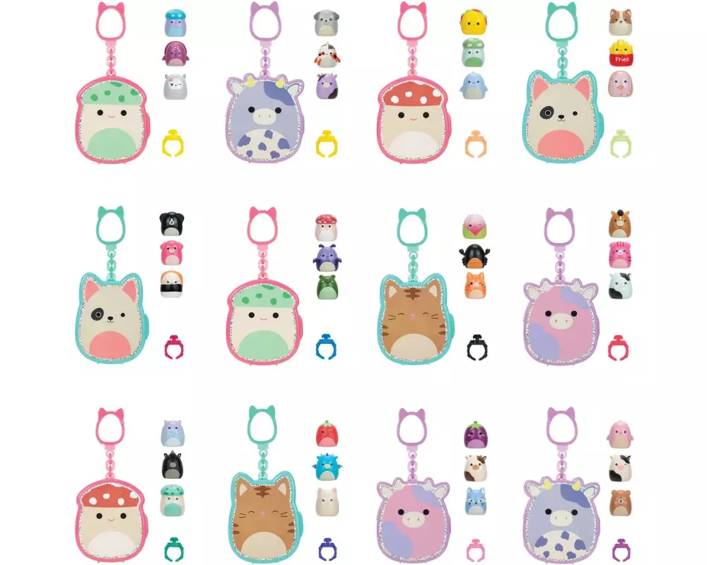 Squishmallows Squishalongs Schlüsselanhänger assortiert