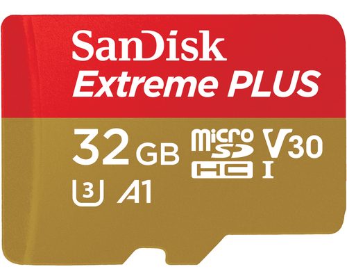 Extreme Plus microSDHC 32GB+SD Adapter