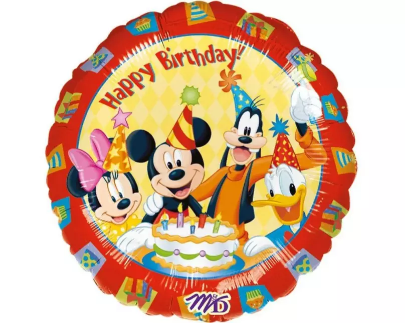 Amscan Folienballon Disney Mickey 45 cm