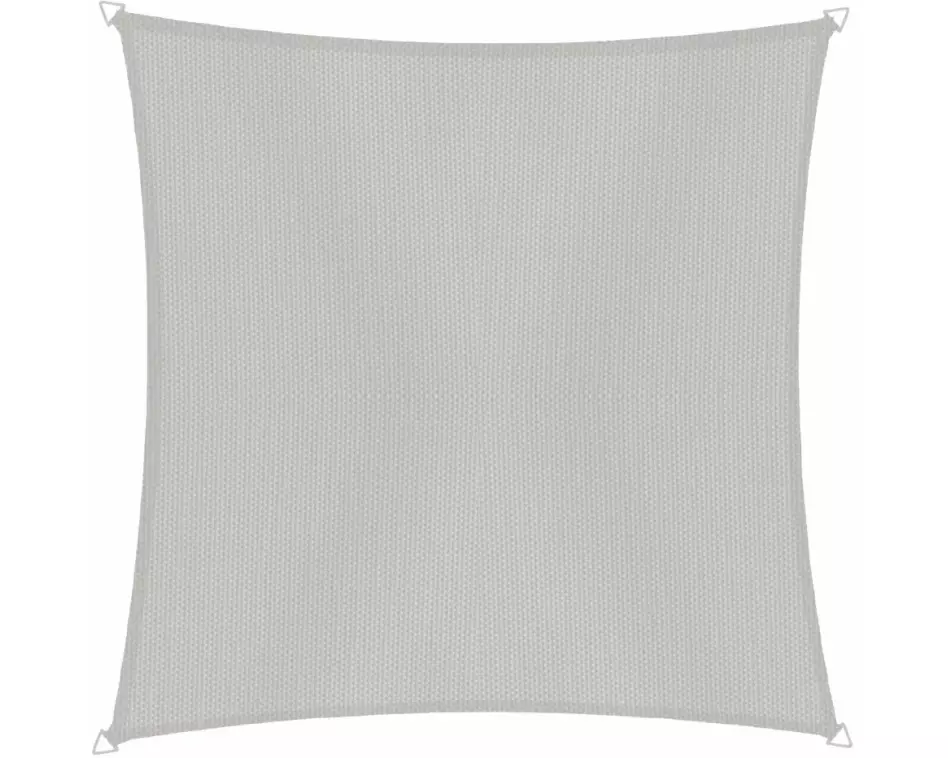 Windhager Sonnensegel Cannes, 300 cm, Eckig, Grau