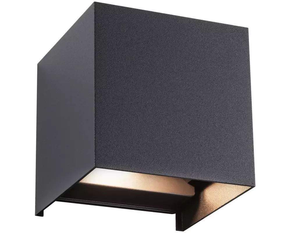 Paulmann Outdoor Wandleuchte LED House Cybo, 2x2.5W, RGBW, Anthrazit