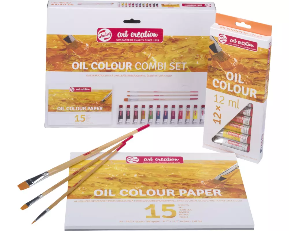 Talens Ölfarbe Combiset 3-teilig