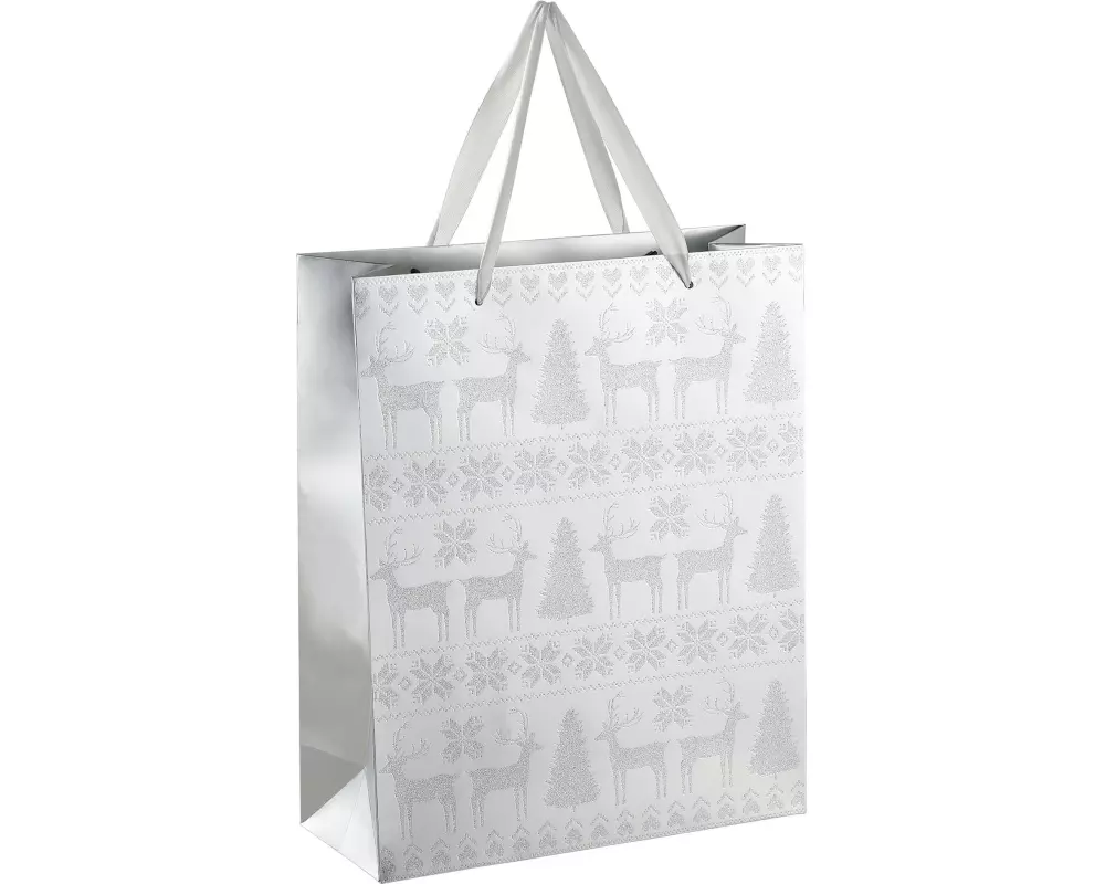 EGLO Geschenktasche Winter Isumi Silber