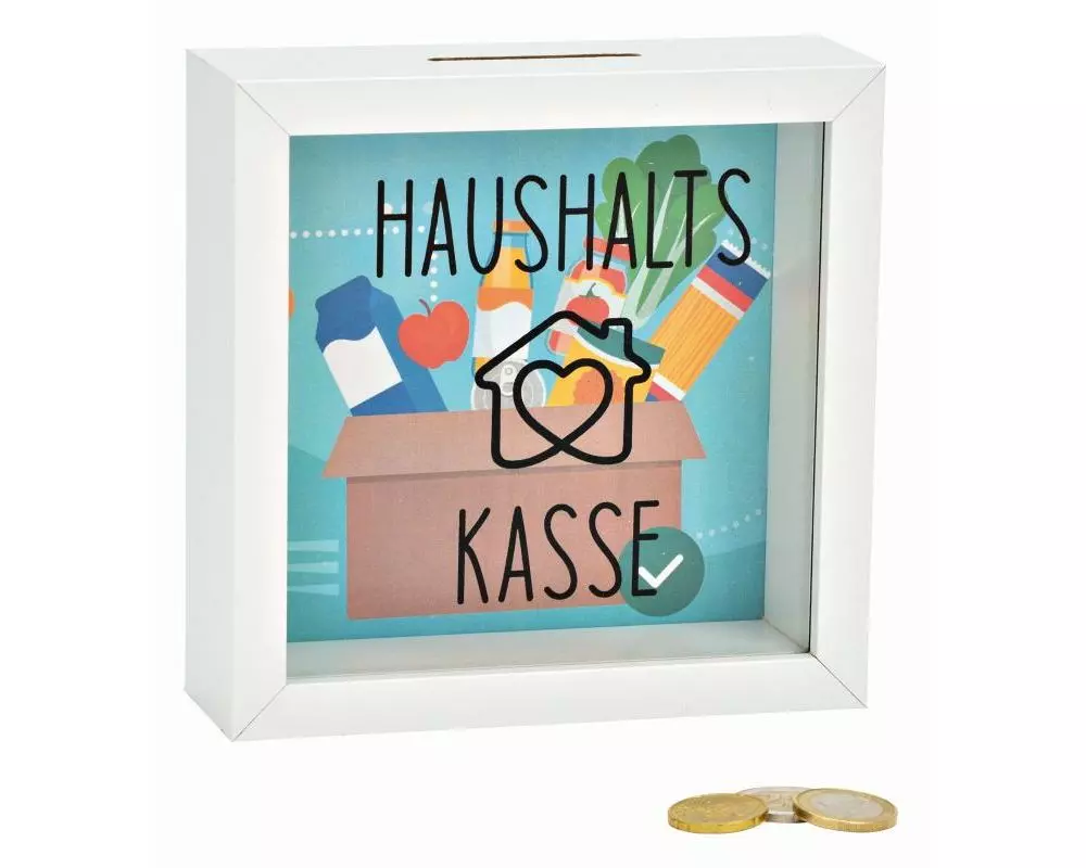 G. Wurm Spardose Haushaltskasse 15 x 15 x 5 cm