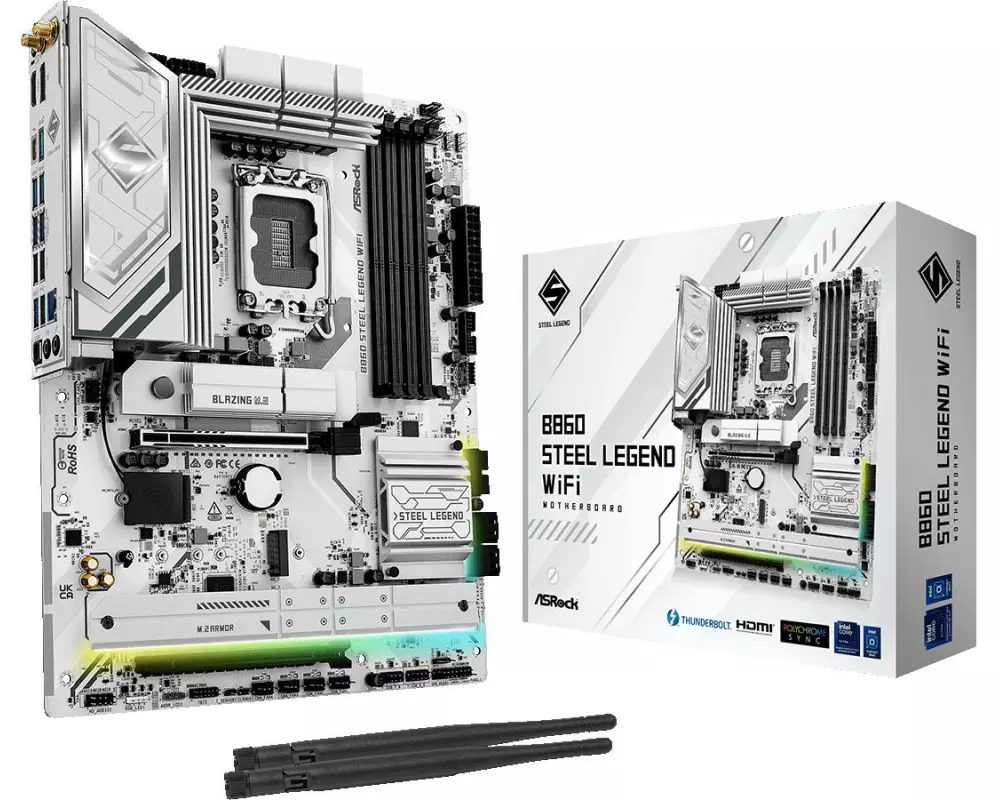 ASRock Mainboard B860 Steel Legend WiFi