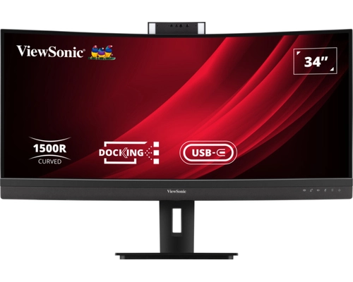 Viewsonic VG3457CV PC Flachbildschirm 86,4 cm (34") 3440 x 1440 Pixel UltraWide Quad HD LED Schwarz