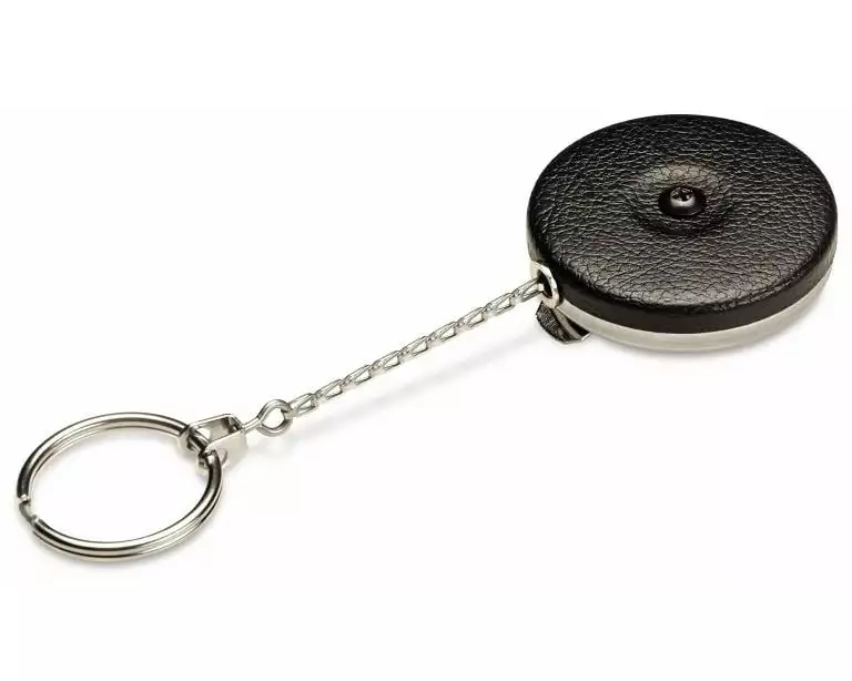 KEY-BAK Ausweishalter KB 5 60 cm, mit Clip, schwarz