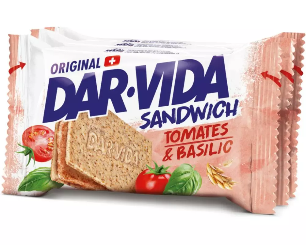 DAR-VIDA Snack Sandwich Tomaten & Basilikum 195 g
