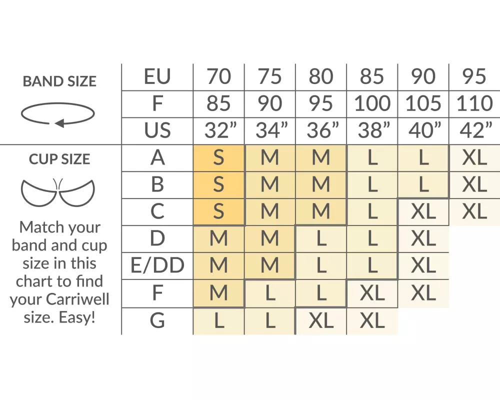 Carriwell Carriwell Comfort Bra Weiss L