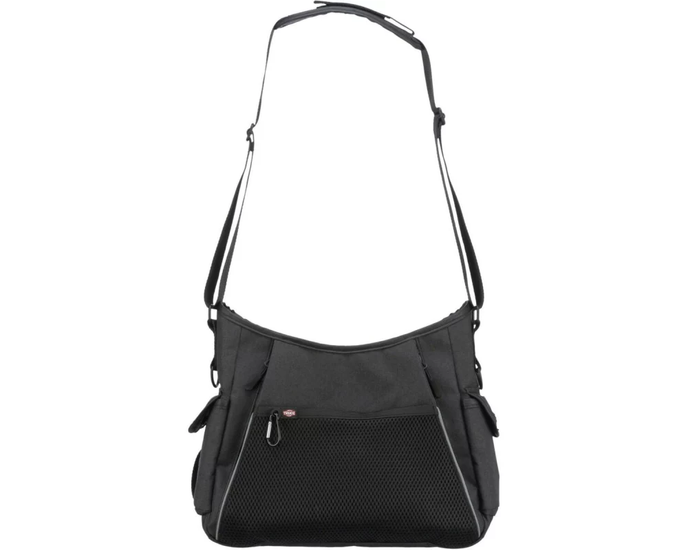 Trixie Gassi- und Dummy-Tasche, 34×29×9 cm, Anthrazit
