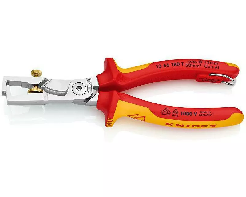 Knipex Abisolierzange StriX 180 mm mit Öse