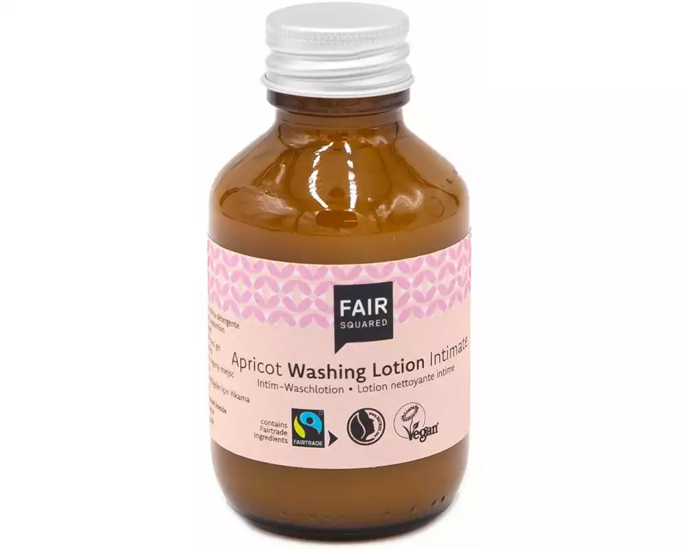 Fair Squared Intimpflege Waschlotion Apricot 100 ml