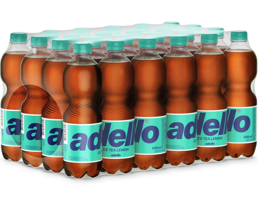 ADELBODNER Ice Tea Lemon 264062 50 cl, 24 Stk.