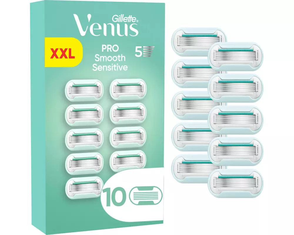 Gillette Venus Rasierklingen Pro Smooth Sensitive 10 Stück
