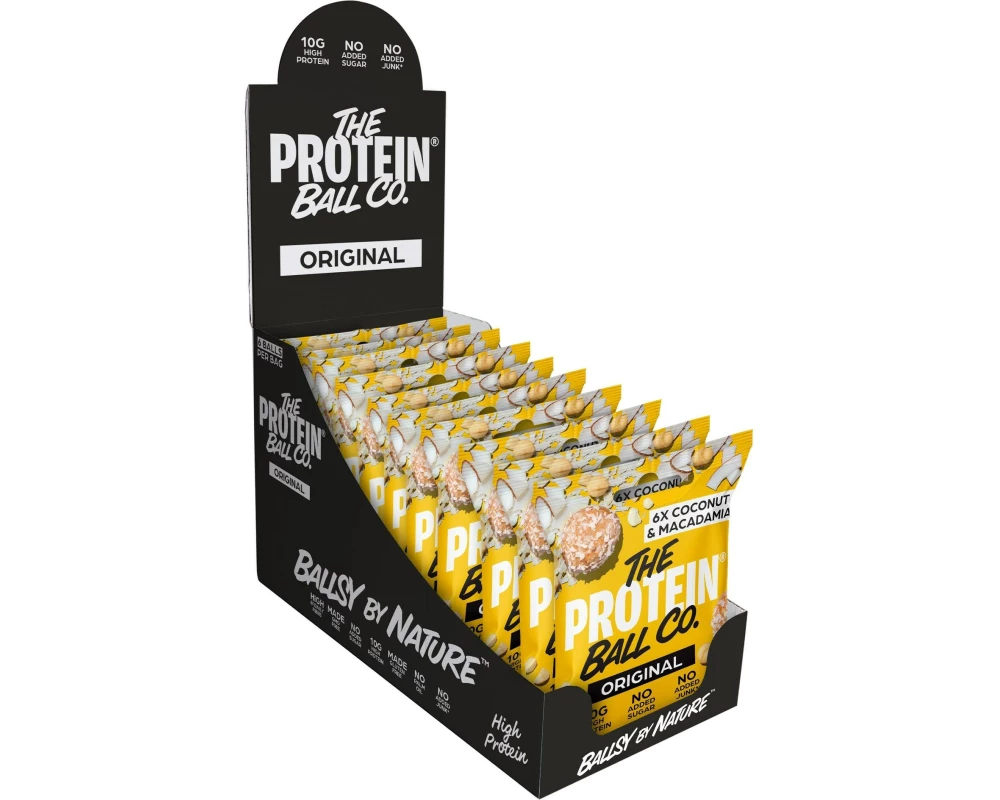 The Protein Ball Co. Protein Balls Coconut & Macadamia 10 x 45 g