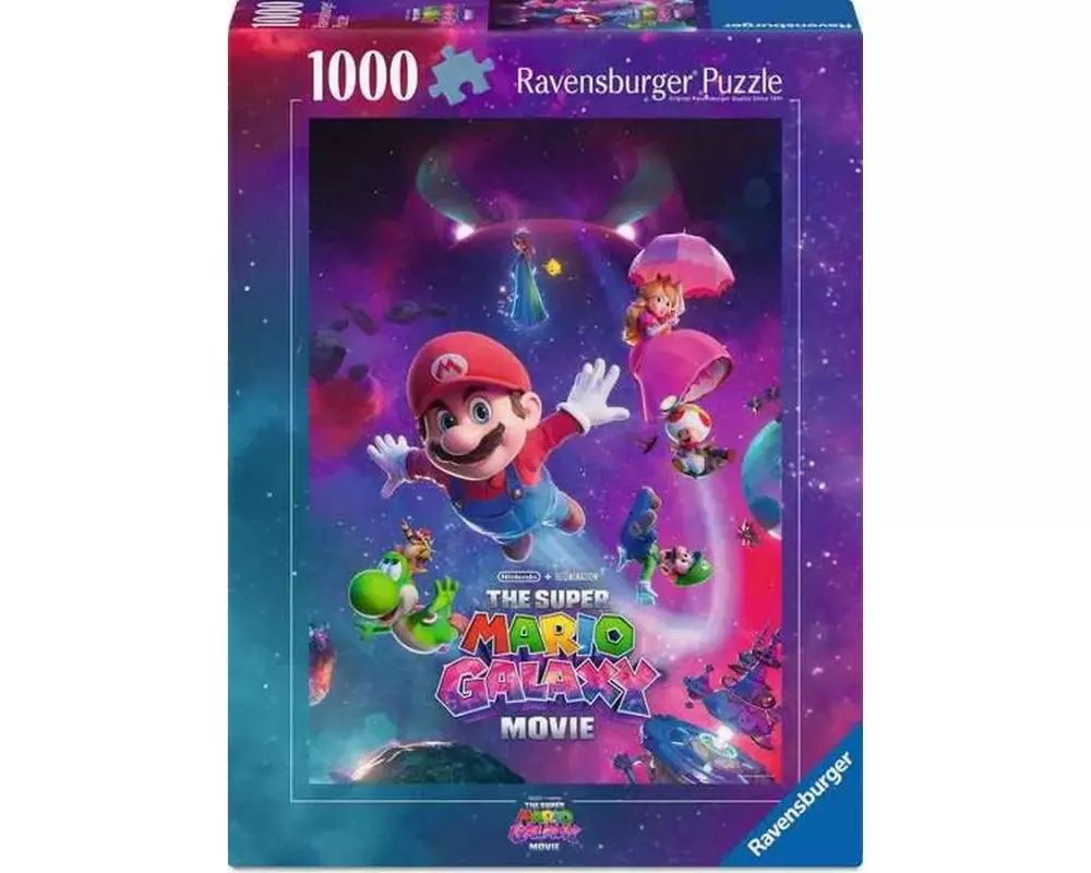 Ravensburger Puzzle Nintendo Super Mario Galaktische Abenteuer 1000 Teile