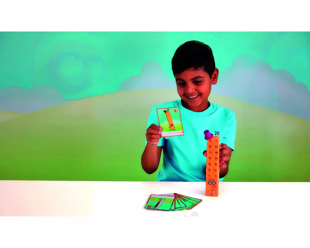 Learning Resources MathLink-Steckwürfel Numberblocks – Aktivitätsset 11-20
