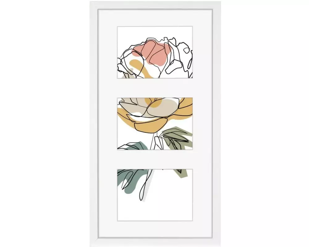 Hama Bilderrahmen Kopenhagen Weiss, 13 x 18 cm