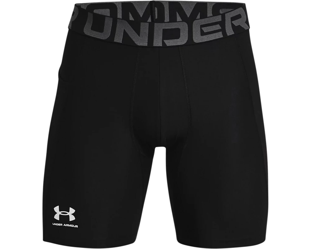 UNDER ARMOUR Funktionsunterwäsche HeatGear Shorts Schwarz, L