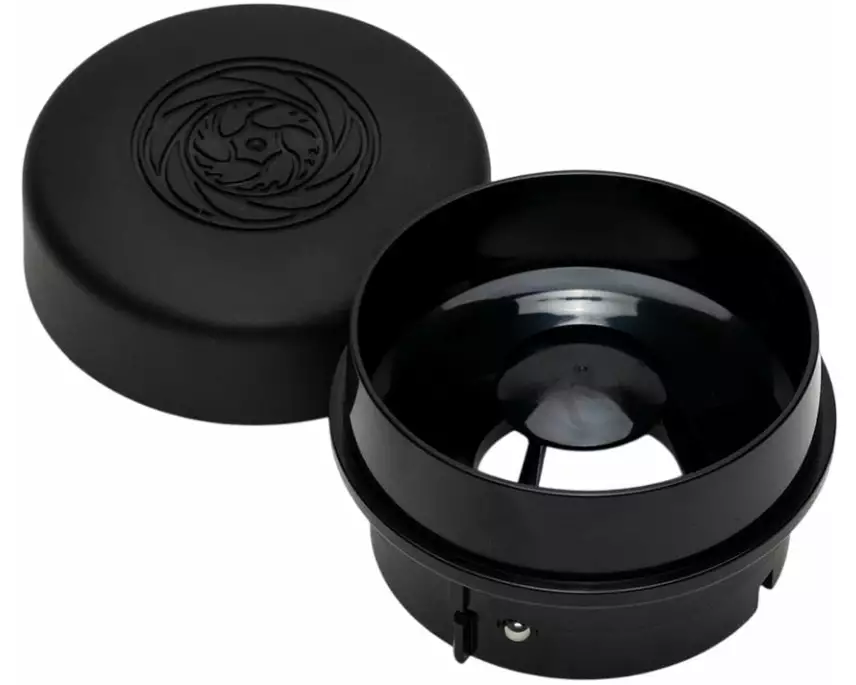 Baratza Short Single Dose Hopper BLK, Flat Burr