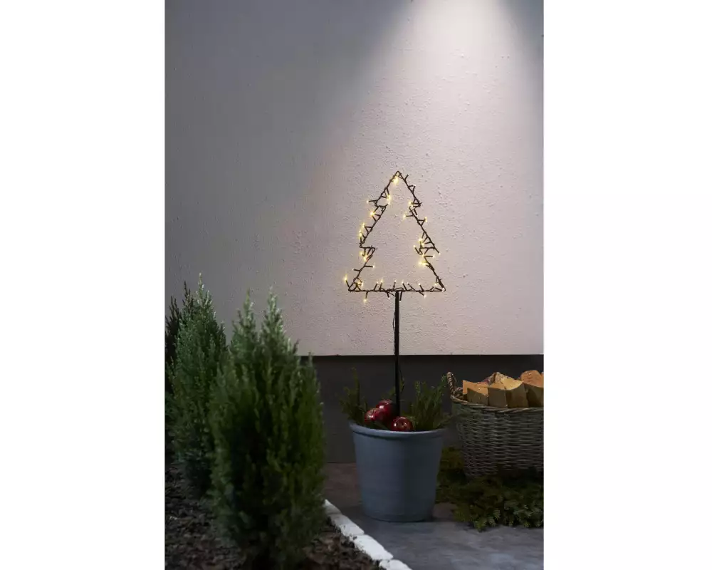 Star Trading Aussendekoration Baum 32 x 90 cm