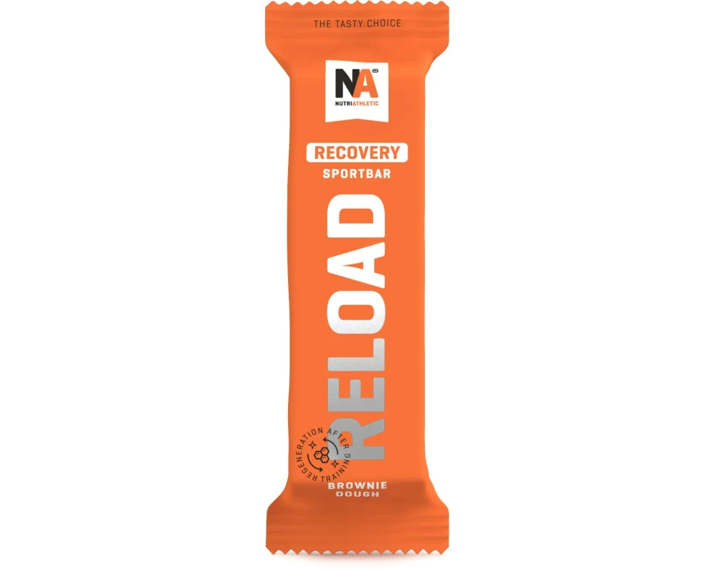 NUTRIATHLETIC NA Reload Bar Recovery Brownie, 20 x 40 g
