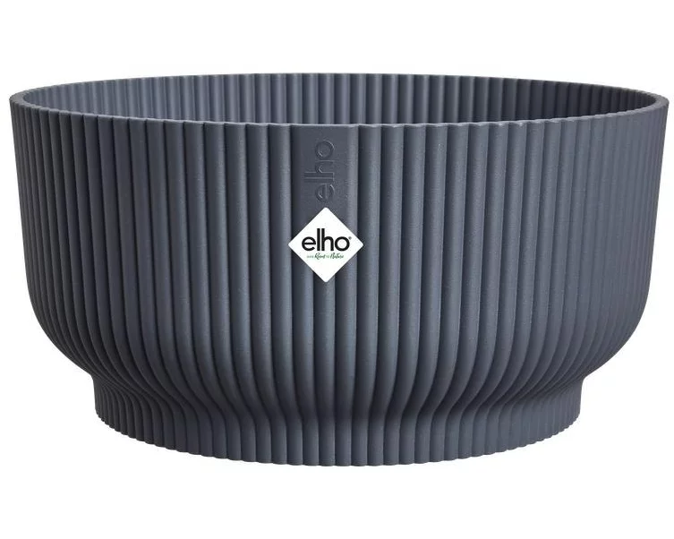 Elho Blumentopf Vibes Fold Bowl 25 cm Schwarz