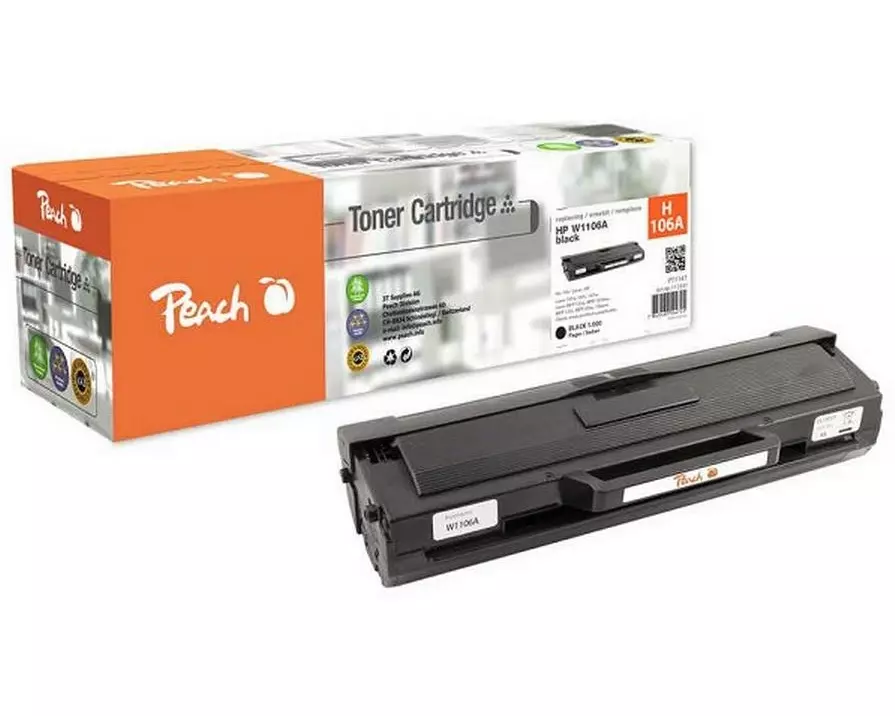 Peach Toner HP No. 106A Black