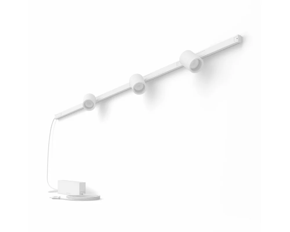 Philips Hue Perifo Basis-Set Wandleuchte 3 Spots Weiss