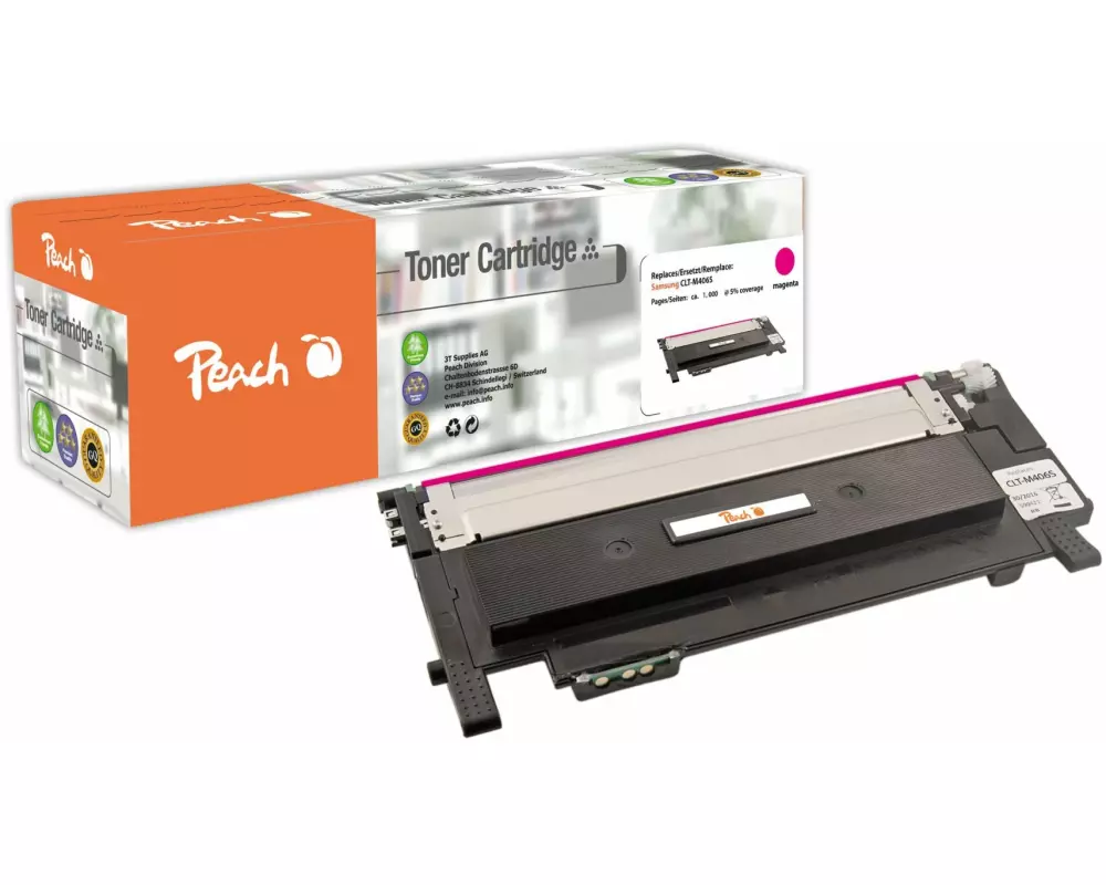Peach Toner Samsung CLT-M406S Magenta
